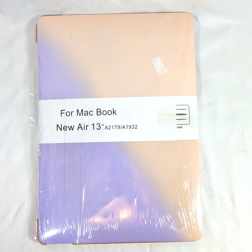 Unbranded Pink Purple Laptop Case; A2179 A1932 MacBook Air 13 Hard Shell